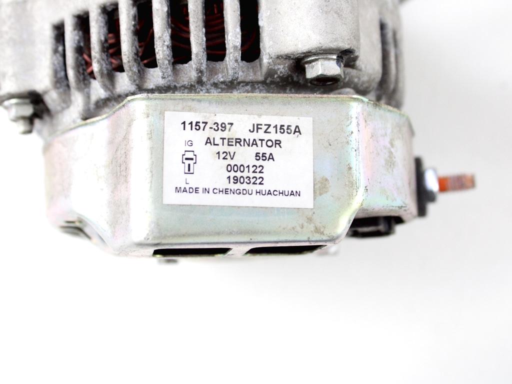 1157-397 ALTERNATORE LIGIER DUE 0.5 D 6KW AUT 3P (2019) RICAMBIO USATO