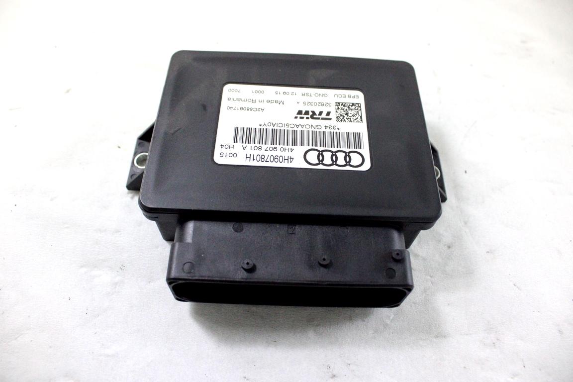 4H0907801H CENTRALINA FRENO DI STAZIONAMENTO A MANO ELETTRICO AUDI A6 C7 2.0 D 140KW AUT 4P (2015) RICAMBIO USATO