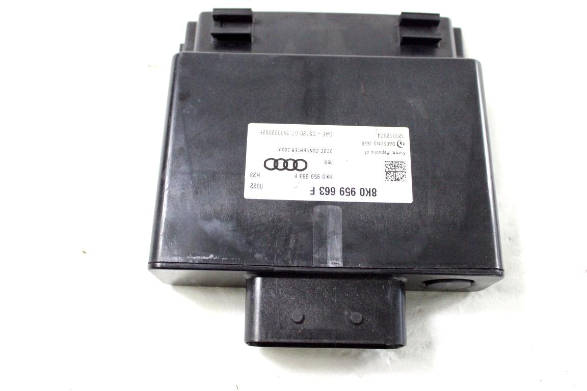 8K0959663F CENTRALINA MODULO STABILIZZATORE DI TENSIONE START AND STOP AUDI A6 C7 2.0 D 140KW AUT 4P (2015) RICAMBIO USATO