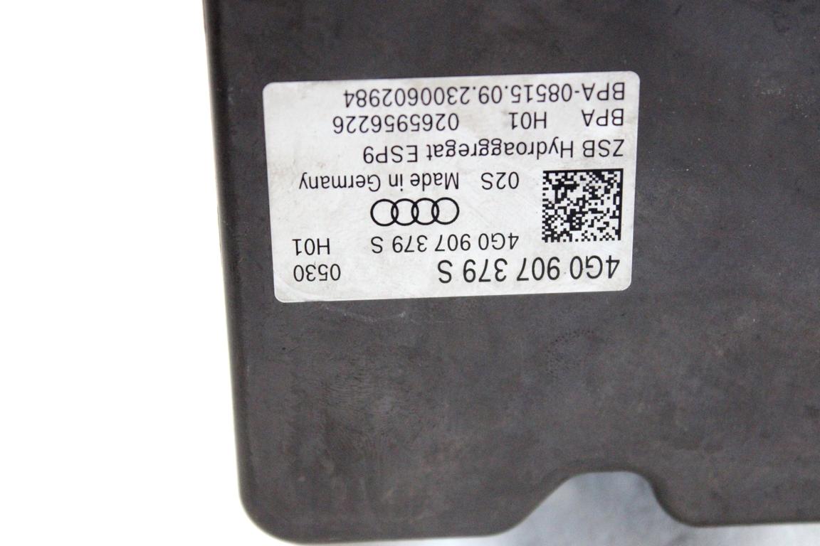 4G0614517AL CENTRALINA POMPA AGGREGATO ABS AUDI A6 C7 2.0 D 140KW AUT 4P (2015) RICAMBIO USATO 4G0907379S 0265959226 0265254421