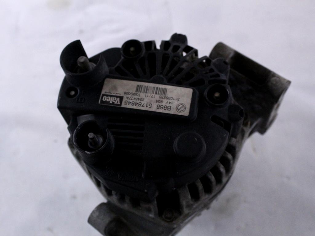 51784845 ALTERNATORE FIAT PANDA VAN 1.3 D 55KW 5P 5M (2011) RICAMBIO USATO