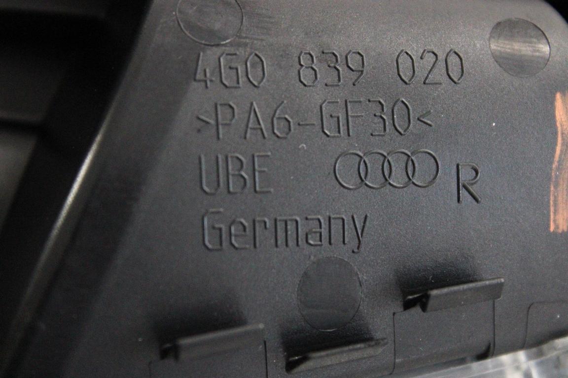 4G0839020 MANIGLIA INTERNA POSTERIORE DESTRA AUDI A6 C7 2.0 D 140KW AUT 4P (2015) RICAMBIO USATO