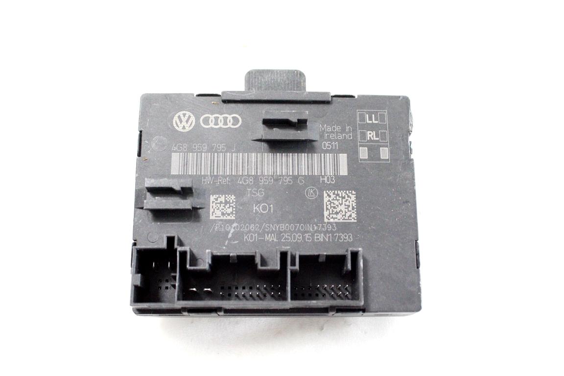 4G8959795J CENTRALINA PORTA POSTERIORE AUDI A6 C7 2.0 D 140KW AUT 4P (2015) RICAMBIO USATO