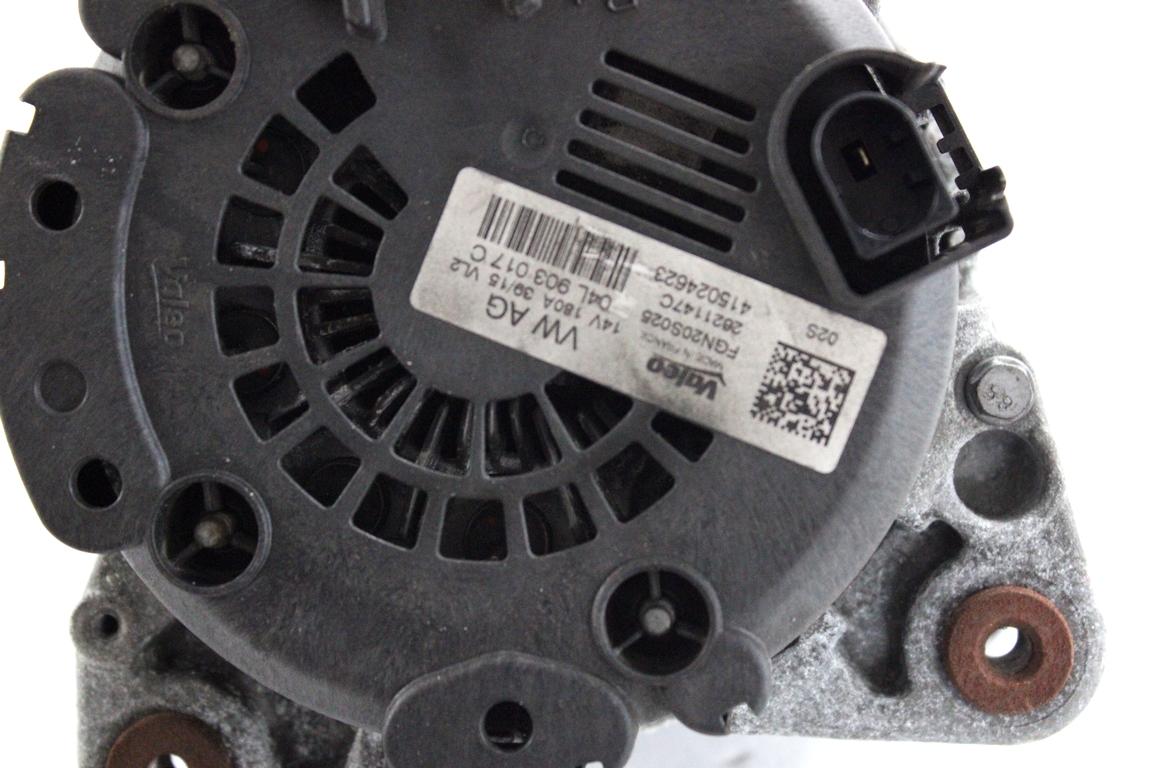 04L903017C ALTERNATORE AUDI A6 C7 2.0 D 140KW AUT 4P (2015) RICAMBIO USATO