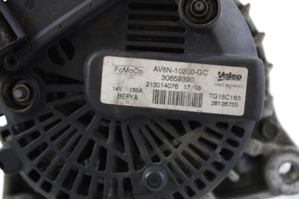 AV6N-10300-GC ALTERNATORE FORD C-MAX 1.6 D 85KW 6M 5P (2013) RICAMBIO USATO