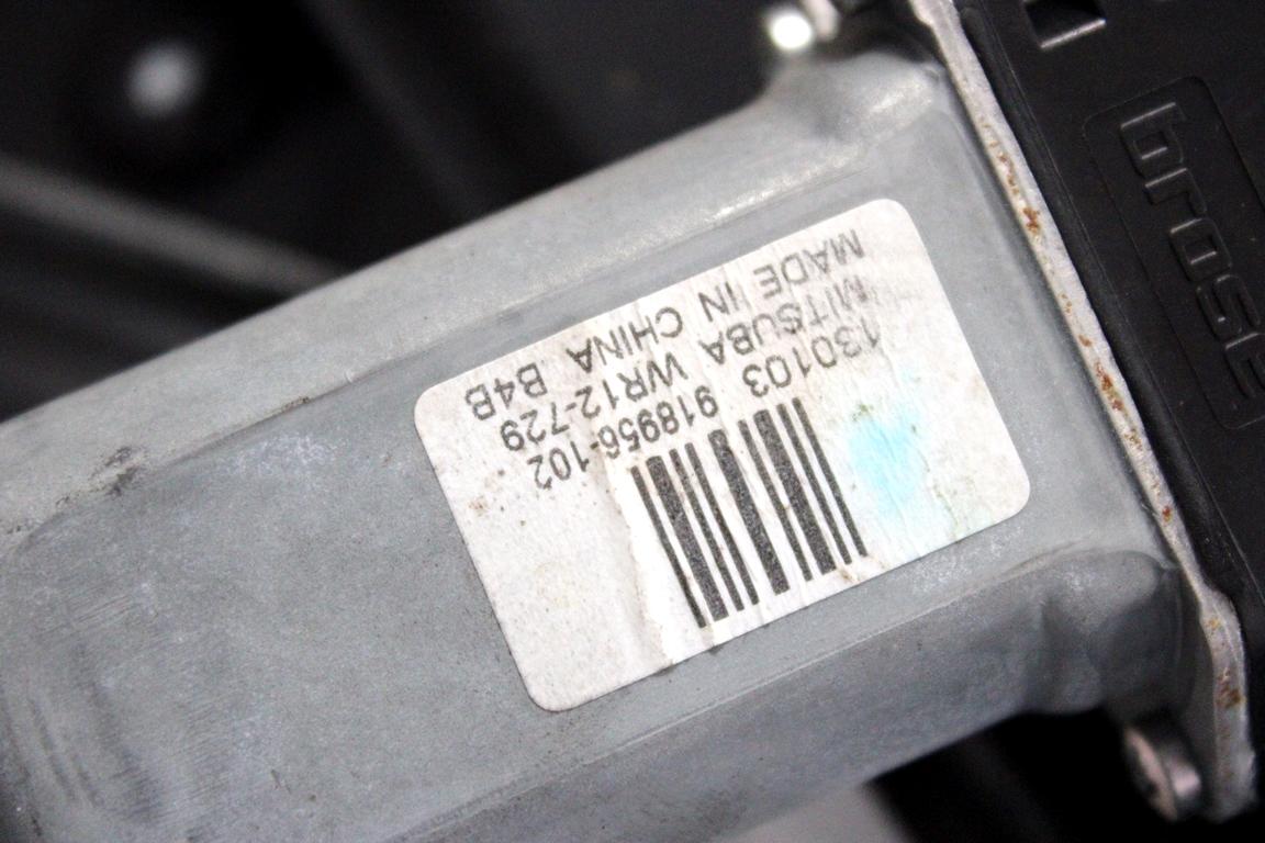 AM51-U23200-BH MOTORINO MECCANISMO ALZA-VETRO ALZA-CRISTALLO PORTA ANTERIORE DESTRA FORD C-MAX 1.6 D 85KW 6M 5P (2013) RICAMBIO USATO 5280005