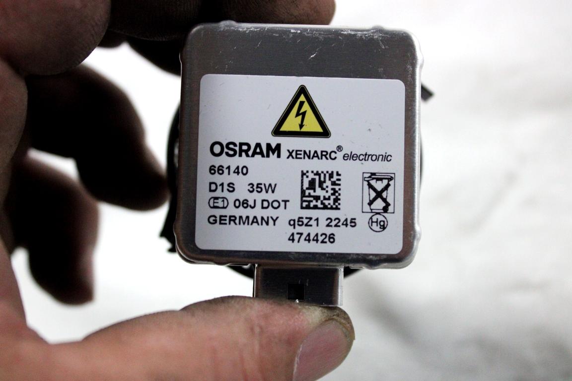 66140 LAMPADA XENON OSRAM XENARC BMW SERIE 5 525XD SW F11 2.0 D 160KW 4X4 AUT 5P (2016) RICAMBIO USATO 