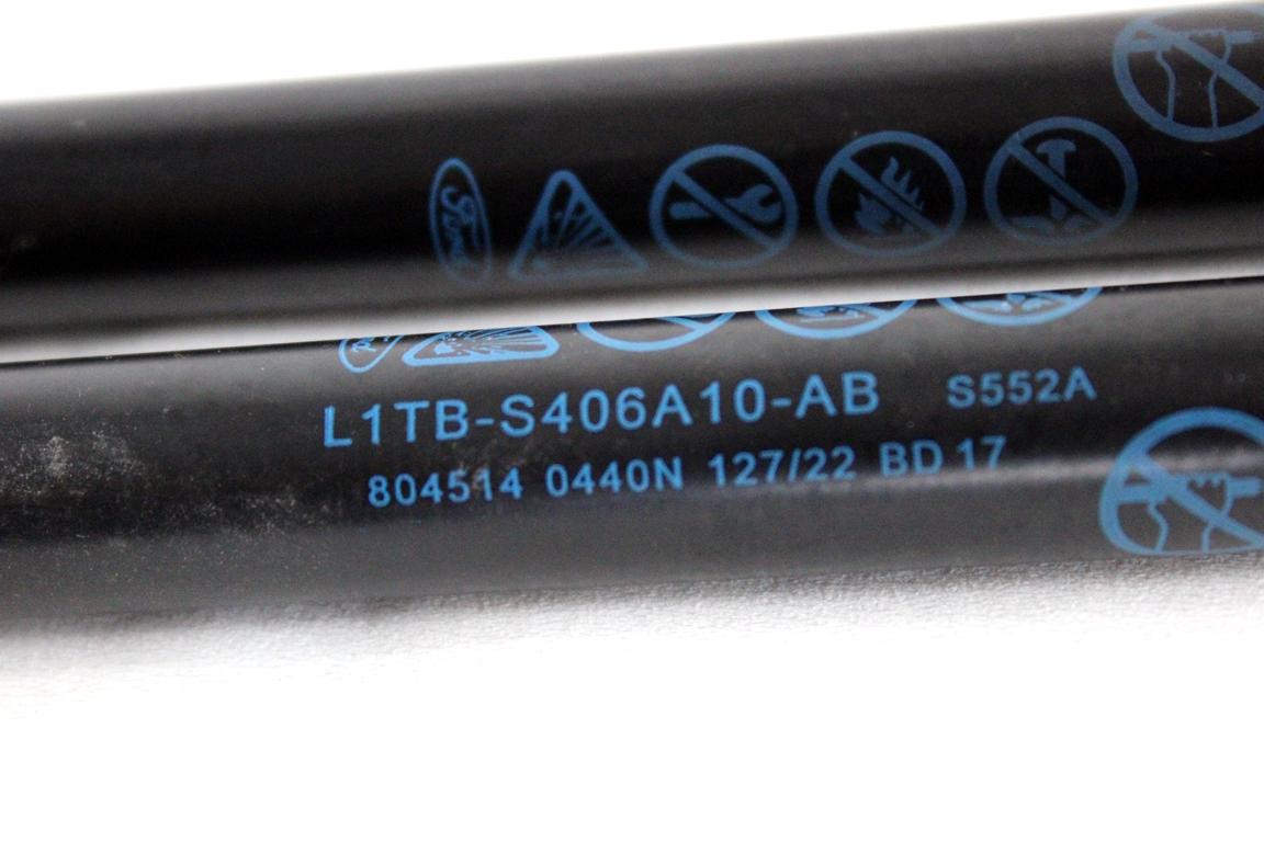 L1TB-S406A10-AB COPPIA PISTONCINI ASTEA AMMORTIZZANTI PORTELLONE COFANO POSTERIORE BAULE FORD PUMA 1.0 I 92KW AUT 5P (2022) RICAMBIO USATO