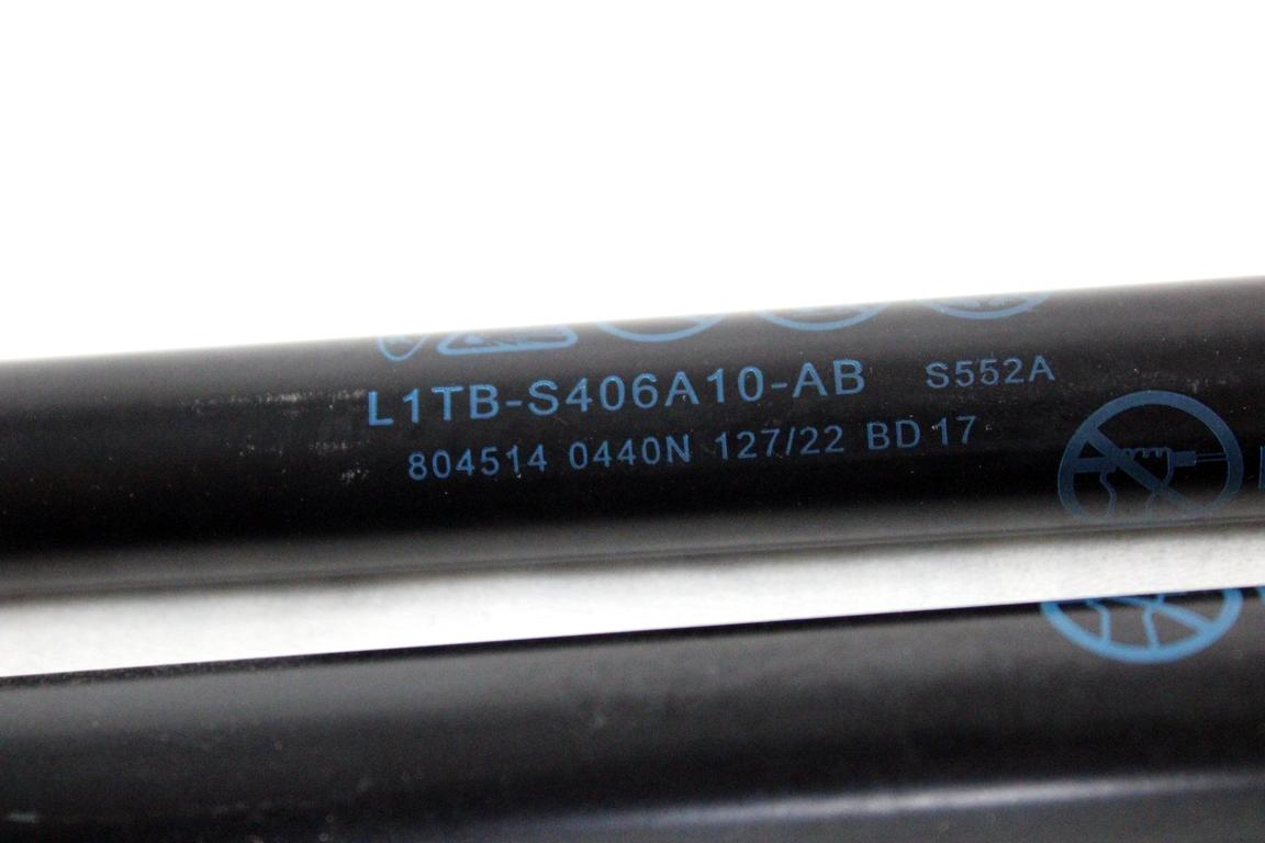 L1TB-S406A10-AB COPPIA PISTONCINI ASTEA AMMORTIZZANTI PORTELLONE COFANO POSTERIORE BAULE FORD PUMA 1.0 I 92KW AUT 5P (2022) RICAMBIO USATO