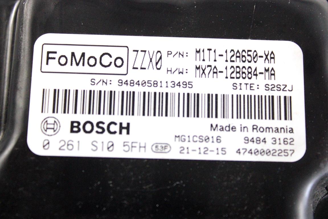 M1T1-12A650-XA KIT ACCENSIONE AVVIAMENTO FORD PUMA 1.0 I 92KW AUT 5P (2022) RICAMBIO USATO CON CENTRALINA MOTORE, QUADRO STRUMENTI, BLOCCHETTI CON CHIAVE MX7A-12B684-MA 0261S105FH LU5T-15604-EJAE H1BT-15607-AB H1BC-3F880-AB N1BT-10849-FAC