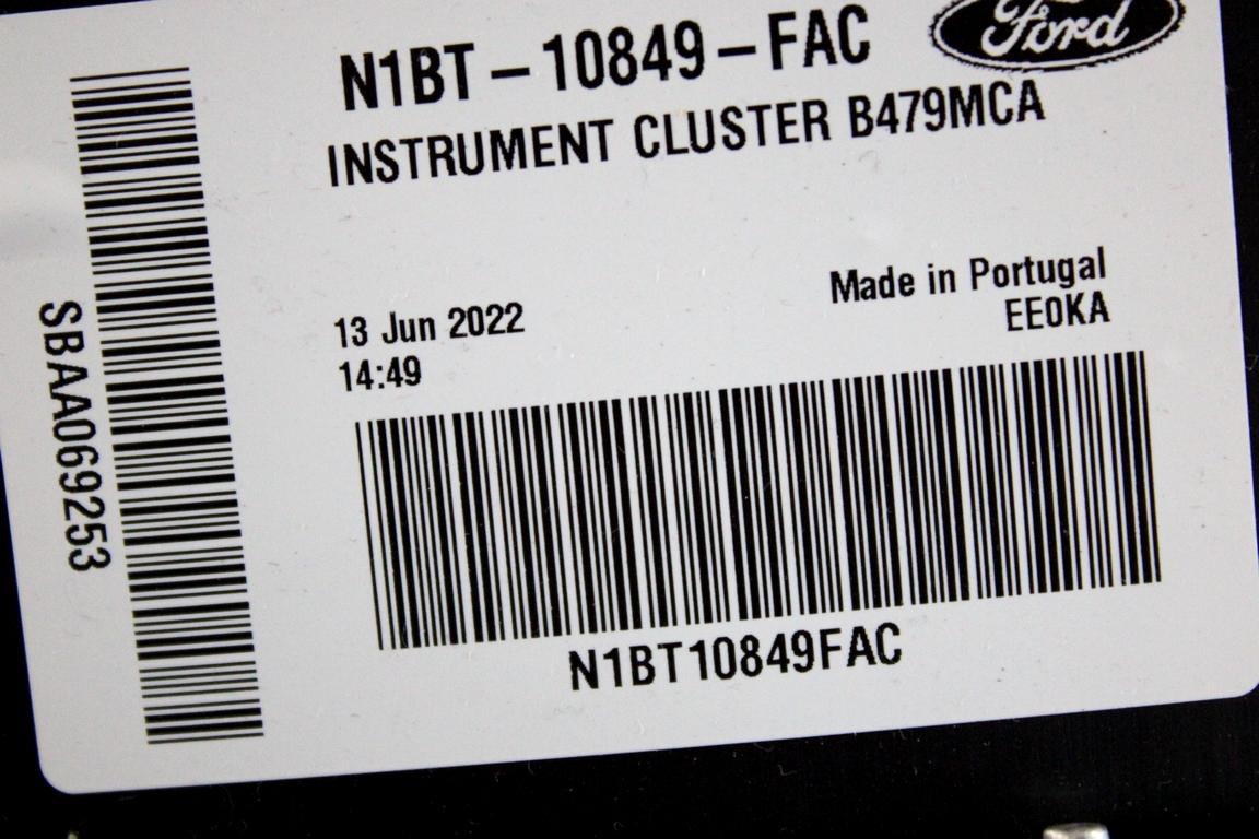 M1T1-12A650-XA KIT ACCENSIONE AVVIAMENTO FORD PUMA 1.0 I 92KW AUT 5P (2022) RICAMBIO USATO CON CENTRALINA MOTORE, QUADRO STRUMENTI, BLOCCHETTI CON CHIAVE MX7A-12B684-MA 0261S105FH LU5T-15604-EJAE H1BT-15607-AB H1BC-3F880-AB N1BT-10849-FAC