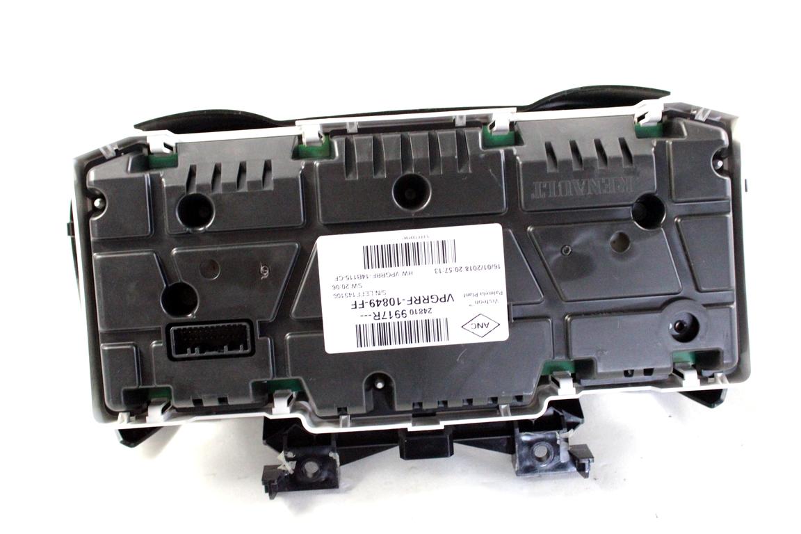 248109917R QUADRO STRUMENTI CONTACHILOMETRI RENAULT CLIO SW 1.5 D 66KW 5M 5P (2018) RICAMBIO USATO