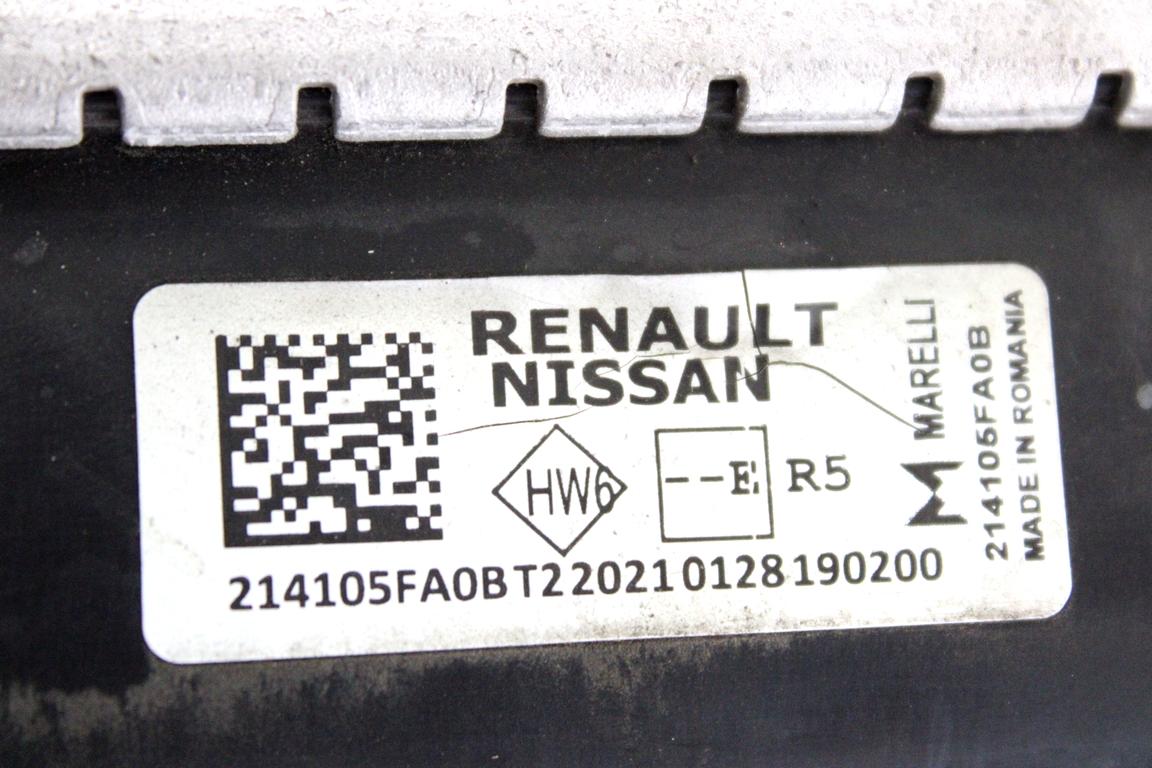 214105FA0B RADIATORE ACQUA RENAULT CAPTUR 1.0 G 74KW 6M 5P (2021) RICAMBIO USATO