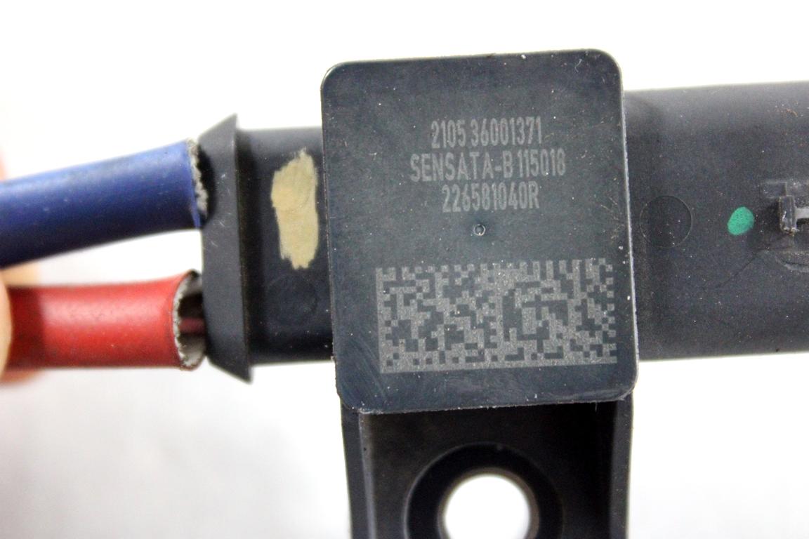 226581040R SENSORE DI TEMPERATURA GAS DI SCARICO RENAULT CAPTUR 1.0 G 74KW 6M 5P (2021) RICAMBIO USATO