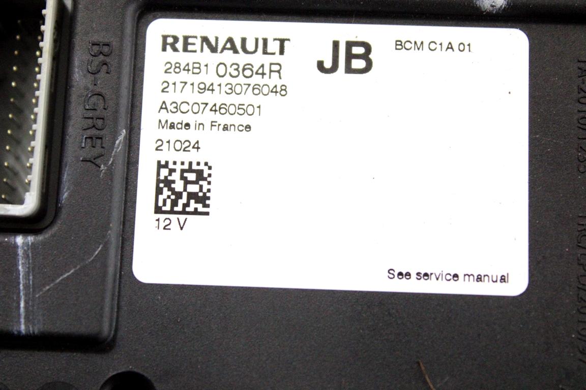 237106048S KIT ACCENSIONE AVVIAMENTO RENAULT CAPTUR 1.0 G 74KW 6M 5P (2021) RICAMBIO USATO CON CENTRALINA MOTORE, BLOCCETTI ACCENSIONE APERTURA CON CHIAVE A SCHEDA 284B10364R 487008065R 