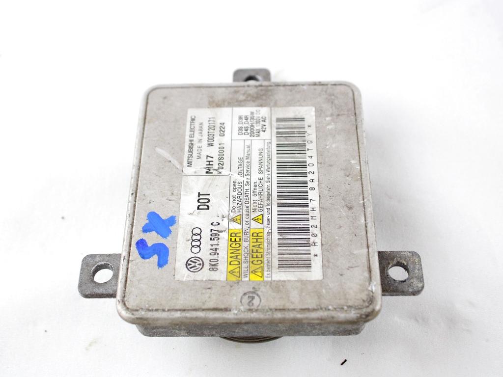 8X0941597C CENTRALINA FARO XENON AUDI A4 B8 2.0 D 105KW 4P AUT (2008) RICAMBIO USATO