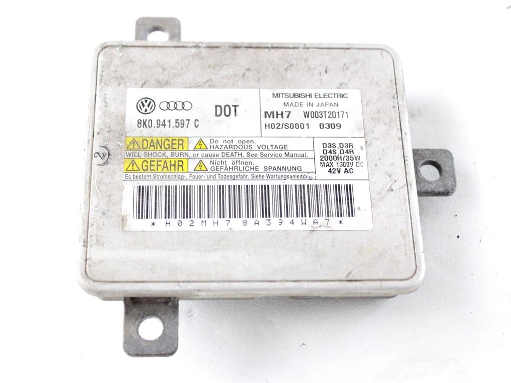 8X0941597C CENTRALINA FARO XENON AUDI A4 B8 2.0 D 105KW 4P AUT (2008) RICAMBIO USATO