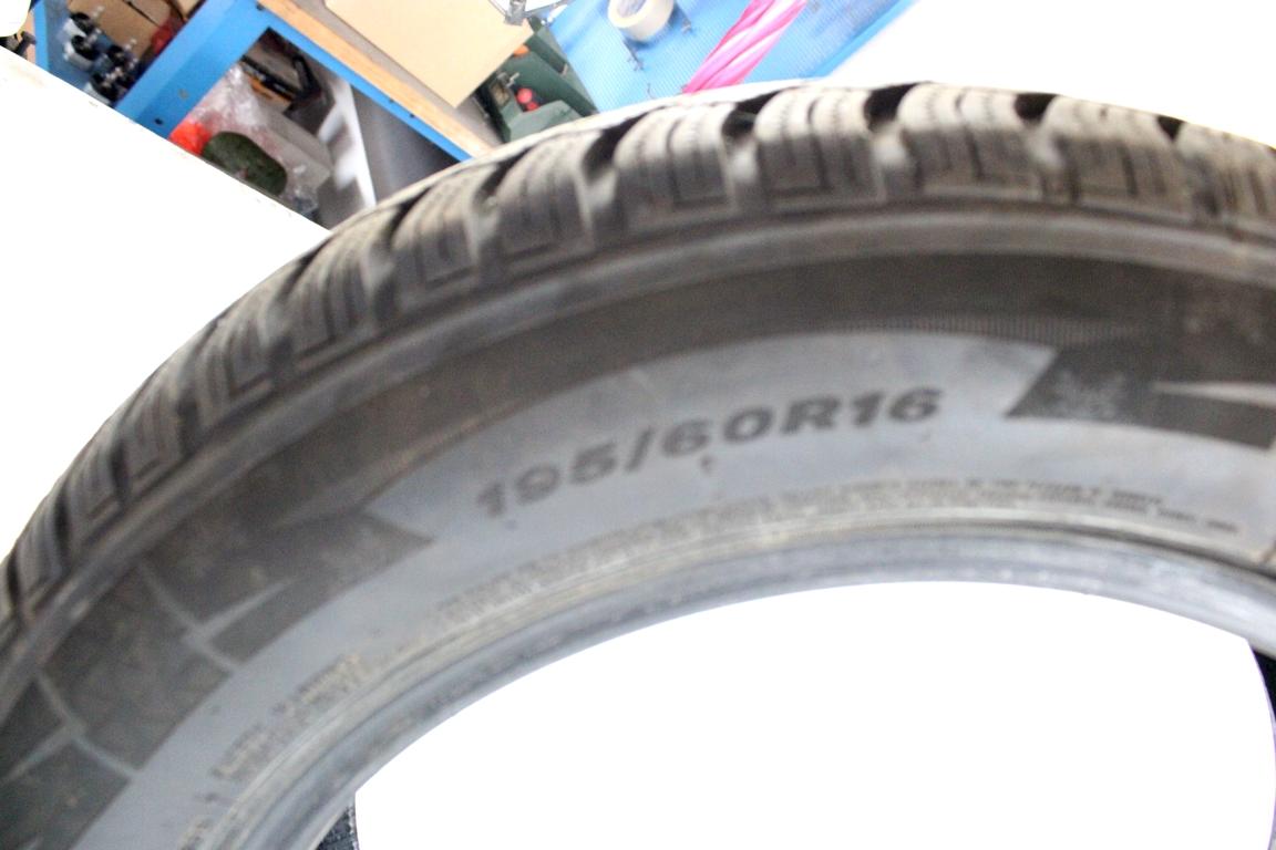 195/60 R16 89H NEXEN WINGUARD SNOW'G3 7.54MM A2723 PNEUMATICI INVERNALI M+S (QUANTITA' 1 GOMME)