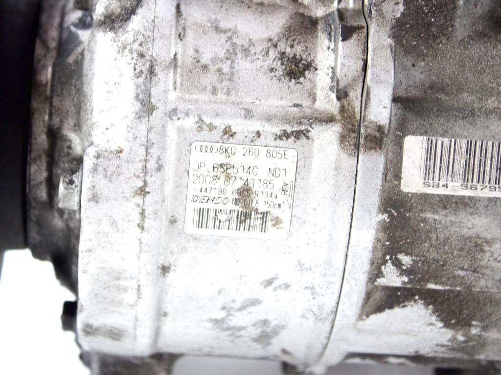 8K0260805E COMPRESSORE CLIMATIZZATORE CLIMA A/C AUDI A4 B8 2.0 D 105KW 4P AUT (2008) RICAMBIO USATO