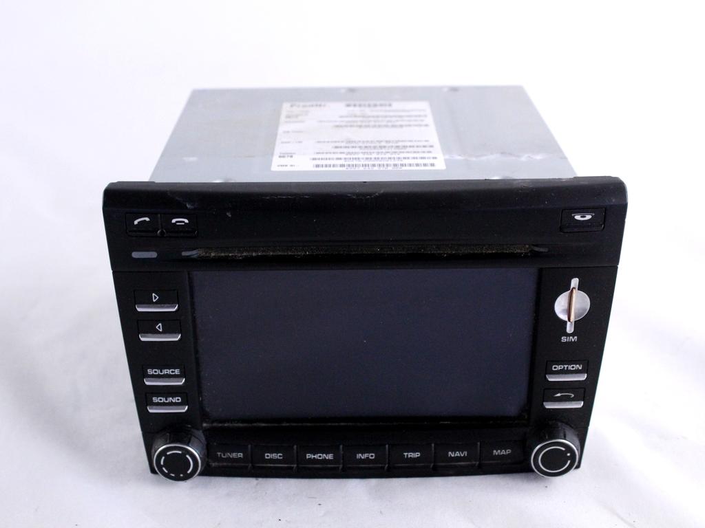 99764227100 AUTORADIO DISPLAY MULTIFUNZIONE PORSCHE CAYMAN 987 MK2 2.9 B 195KW 6M 3P (2009) RICAMBIO USATO (NON FORNIAMO CODICE AUTORADIO, MA SOLO NUMERO DI TELAIO VEIVOLO)