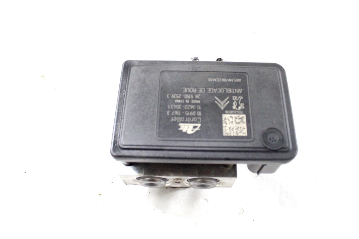 9802460680 CENTRALINA POMPA AGGREGATO ABS CITROEN C3 1.4 G 70KW 5M 5P (2013) RICAMBIO USATO 10.0220-0121.4 10.0915-1167.3 10.0622-3043.1 28.5150-2539.3