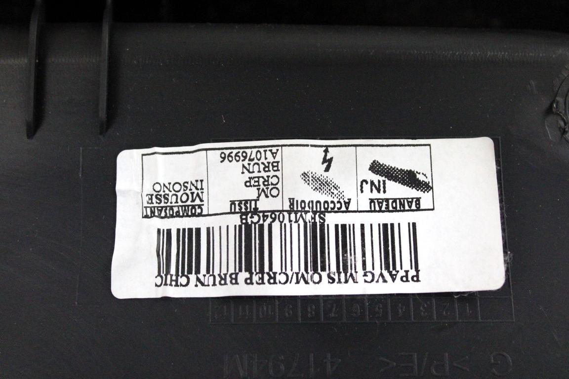 98006287GB PANNELLO INTERNO PORTA ANTERIORE SINISTRA CITROEN C3 1.4 G 70KW 5M 5P (2013) RICAMBIO USATO