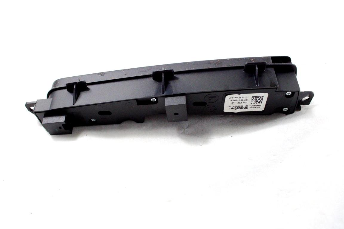 61319240293 GRUPPO DI COMANDO ASSETTO GUIDA SPORT ECO PRO PER VEICOLI CON GUIDA A DESTRA BMW X3 F25 RHD 2.0 D 4X4 140KW AUT 5P (2015) RICAMBIO USATO INTERRUTTORE DISATTIVAZIONE ESP CONTROLLO DI STABILITÀ OFF, ASSISTENZA IN DISCESA, SENSORI DI PARCHEGGIO