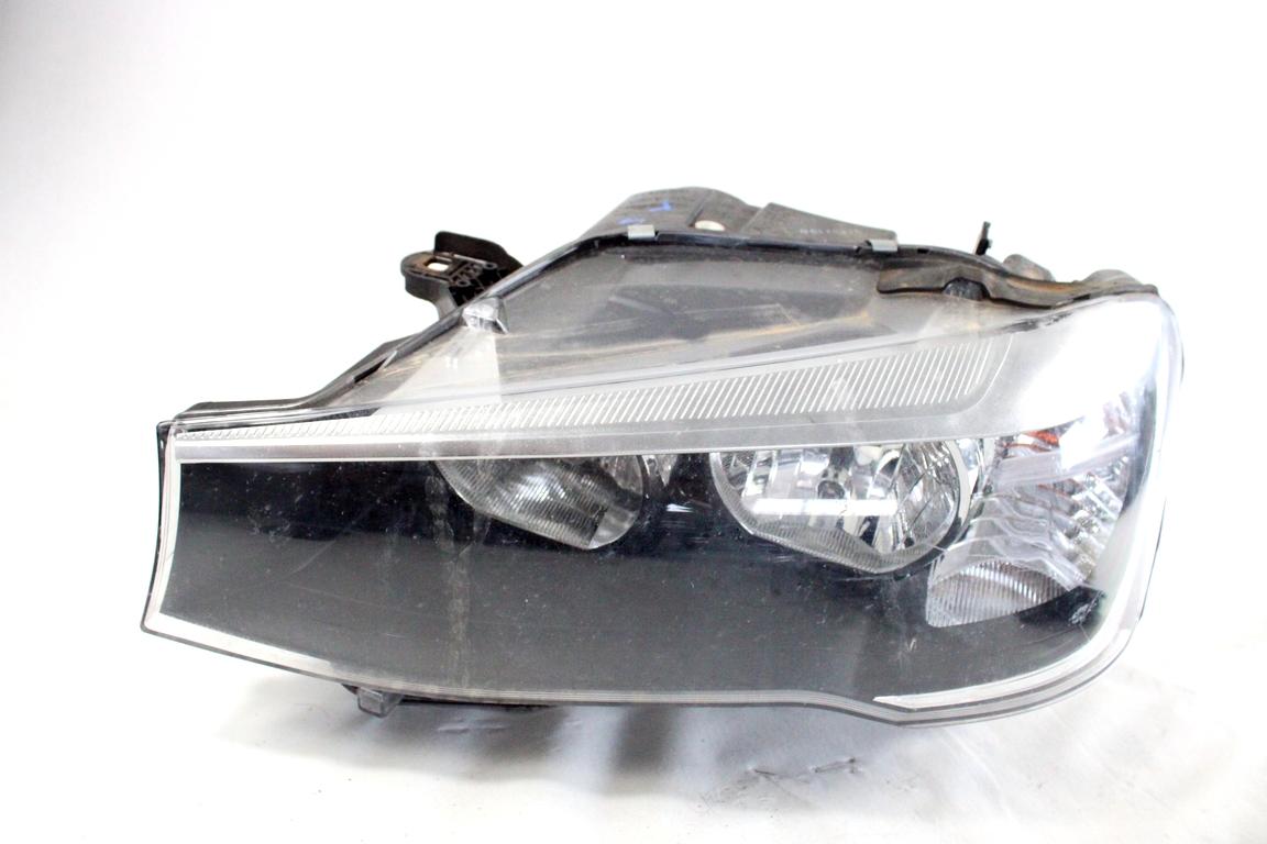 63117334075 FARO FANALE ANTERIORE SINISTRO PER VEICOLI CON GUIDA A DESTRA BMW X3 F25 RHD 2.0 D 4X4 140KW AUT 5P (2015) RICAMBIO USATO