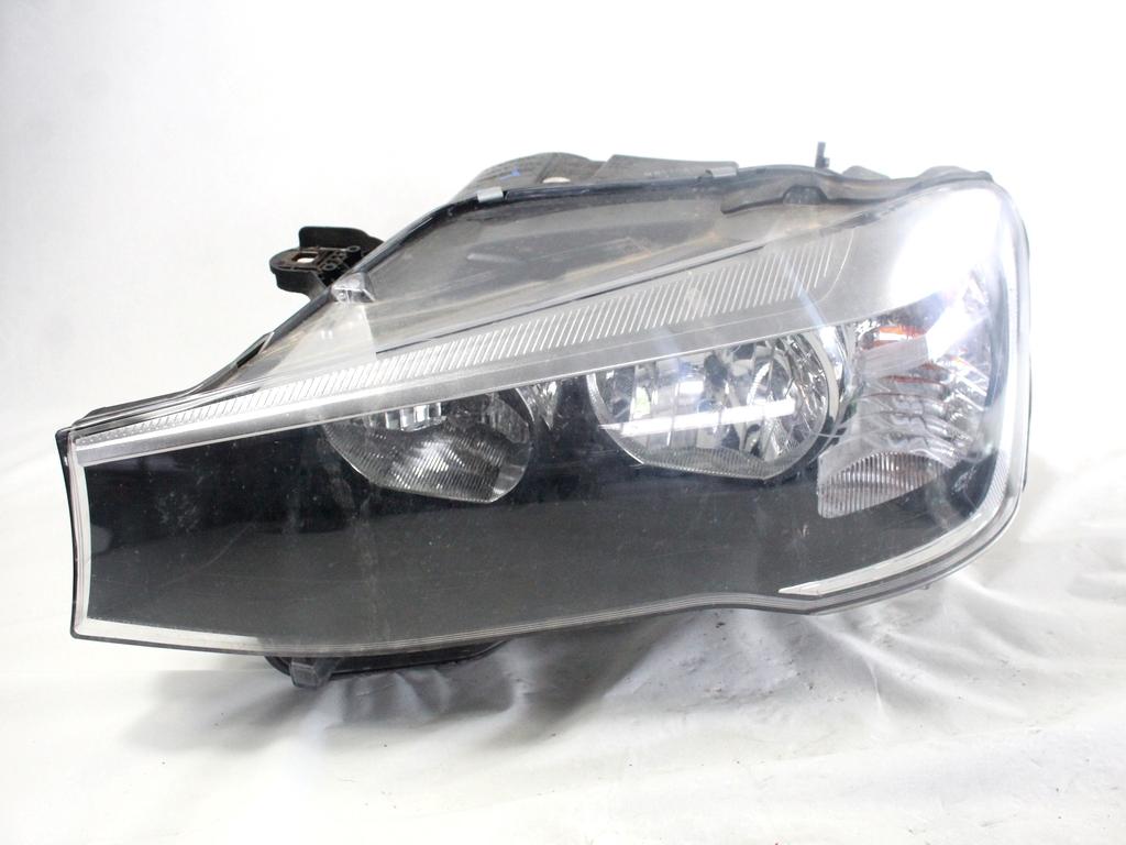 63117334075 FARO FANALE ANTERIORE SINISTRO PER VEICOLI CON GUIDA A DESTRA BMW X3 F25 RHD 2.0 D 4X4 140KW AUT 5P (2015) RICAMBIO USATO