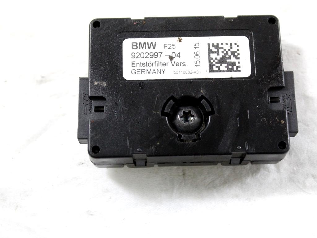 9202997 CENTRALINA AMPLIFICATORE ANTENNA BMW X3 F25 RHD 2.0 D 4X4 140KW AUT 5P (2015) RICAMBIO USATO