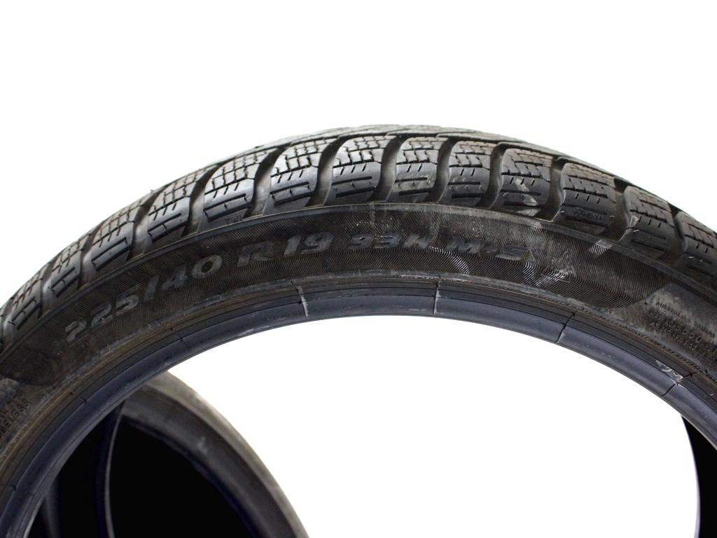 225/40 R19 93H PIRELLI SOTTOZERO 3 8,50MM 7,20MM A2722 PNEUMATICI INVERNALI M+S (QUANTITÀ 2 GOMME)