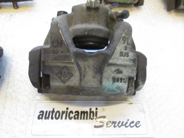 SPREDNJE LEVE ZAVORNE CELJUSTI  OEM N. 410111495R ORIGINAL REZERVNI DEL RENAULT MEGANE MK3 BZ0/1 B3 DZ0/1 KZ0/1 BER/SPORTOUR/ESTATE (2009 - 2015) DIESEL LETNIK 2009