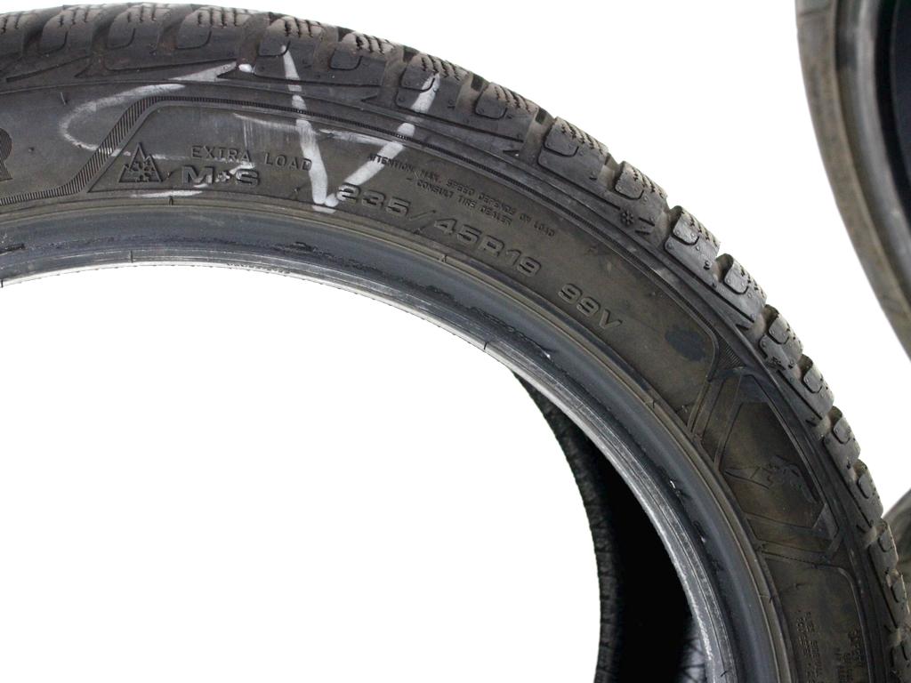 235/45 R19 99V GOODYEAR ULTRAGRIP PERFORMANCE+ 8,50MM 8,44MM 7,75MM 7,28MM A2821 PNEUMATICI INVERNALI M+S (QUANTITA' 4 GOMME)