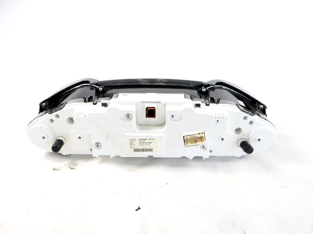 9832736580 QUADRO STRUMENTI CONTACHILOMETRI PEUGEOT 308 SW 1.5 D 96KW 6M 5P (2019) RICAMBIO USATO