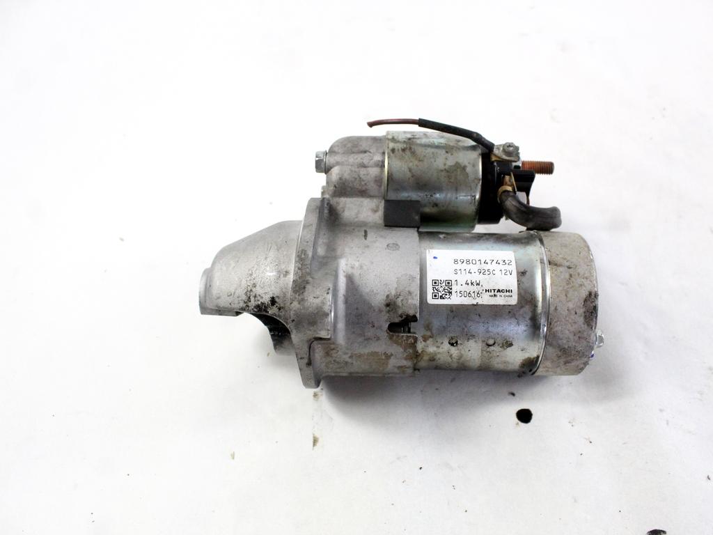 98014743 MOTORINO AVVIAMENTO OPEL ASTRA H SW 1.7 D 81KW 6M 5P (2010) RICAMBIO USATO