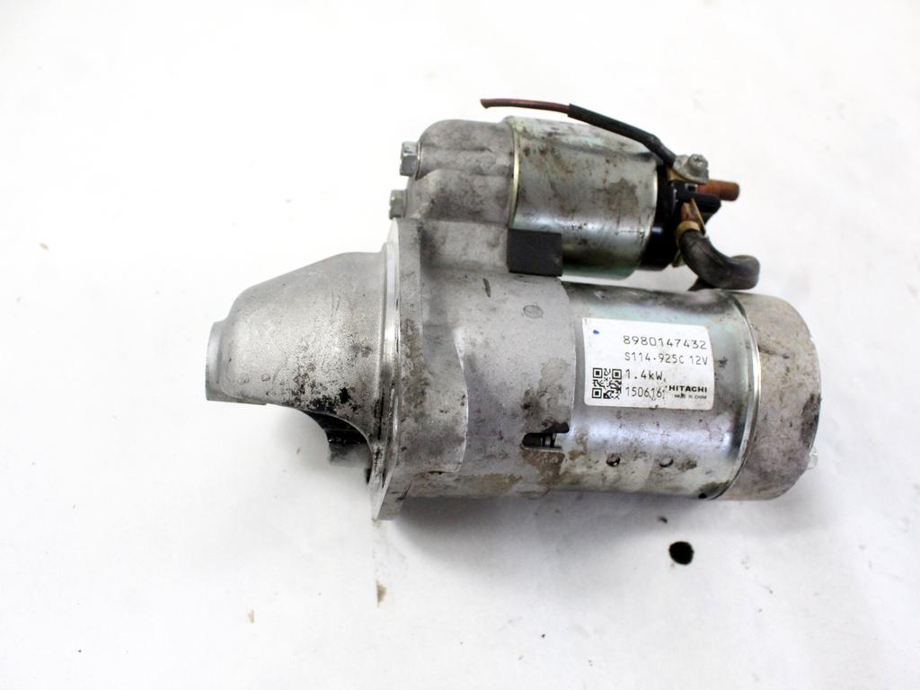 98014743 MOTORINO AVVIAMENTO OPEL ASTRA H SW 1.7 D 81KW 6M 5P (2010) RICAMBIO USATO