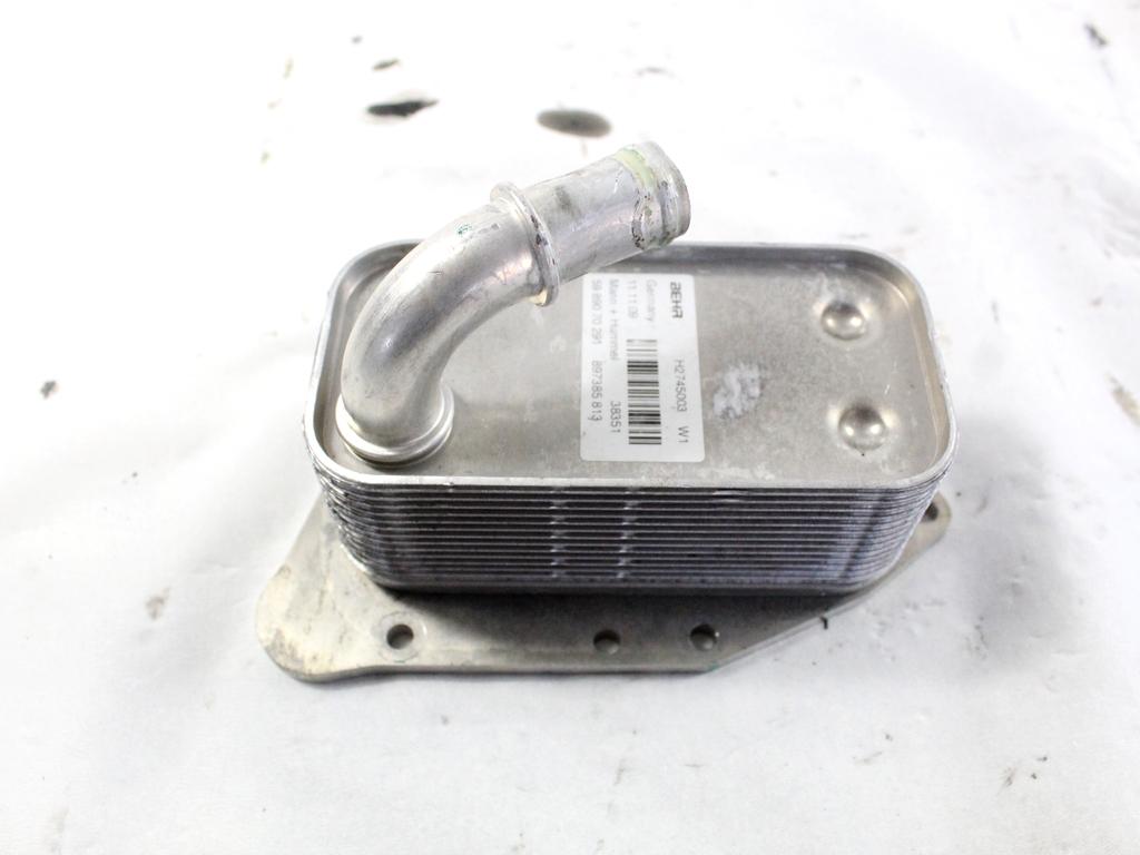 97385813 RADIATORE OLIO MOTORE OPEL ASTRA H SW 1.7 D 81KW 6M 5P (2010) RICAMBIO USATO