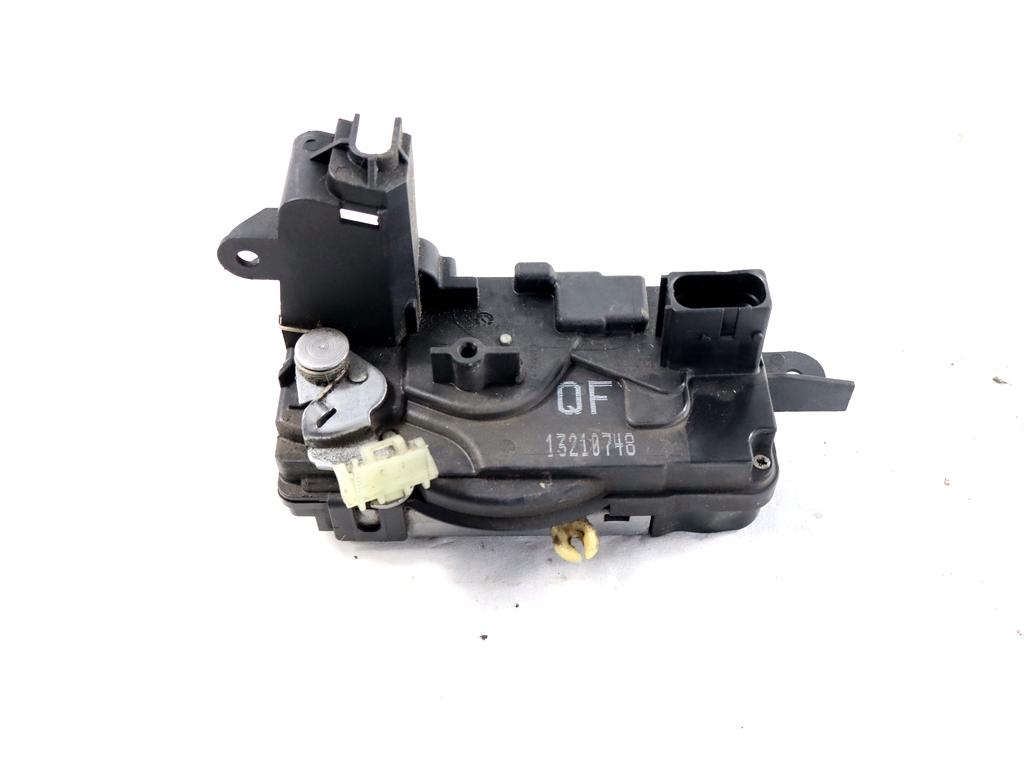 13210748 CHIUSURA SERRATURA PORTA ANTERIORE SINISTRA OPEL ASTRA H SW 1.7 D 81KW 6M 5P (2010) RICAMBIO USATO