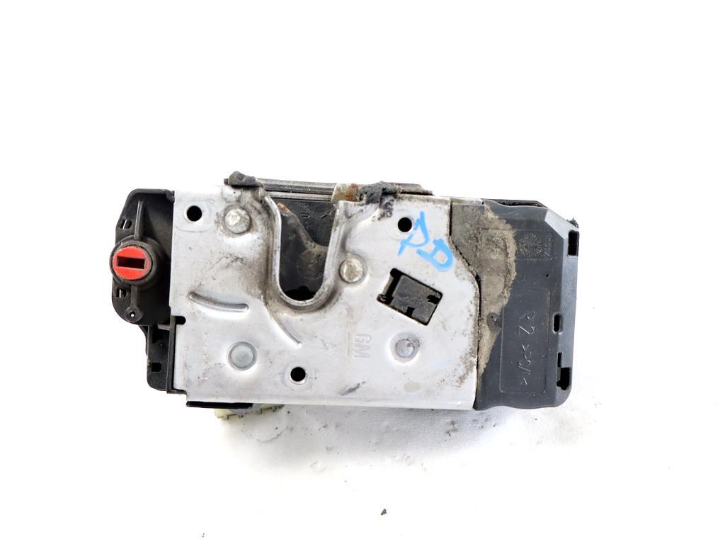 13210739 CHIUSURA SERRATURA PORTA POSTERIORE DESTRA OPEL ASTRA H SW 1.7 D 81KW 6M 5P (2010) RICAMBIO USATO