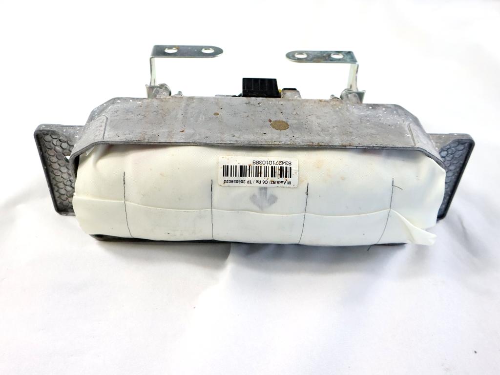 4F0959655B KIT AIRBAG AUDI A6 SW 3.0 D 4X4 171KW AUT 5P (2007) RICAMBIO USATO CON PRETENSIONATORI CINTURE DI SICUREZZA, CENTRALINA AIRBAG, AIRBAG VOLANTE GUIDATORE, AIRBAG PASEGGERO, CRUSCOTTO 4F0880201BA6PS 4F1880204F