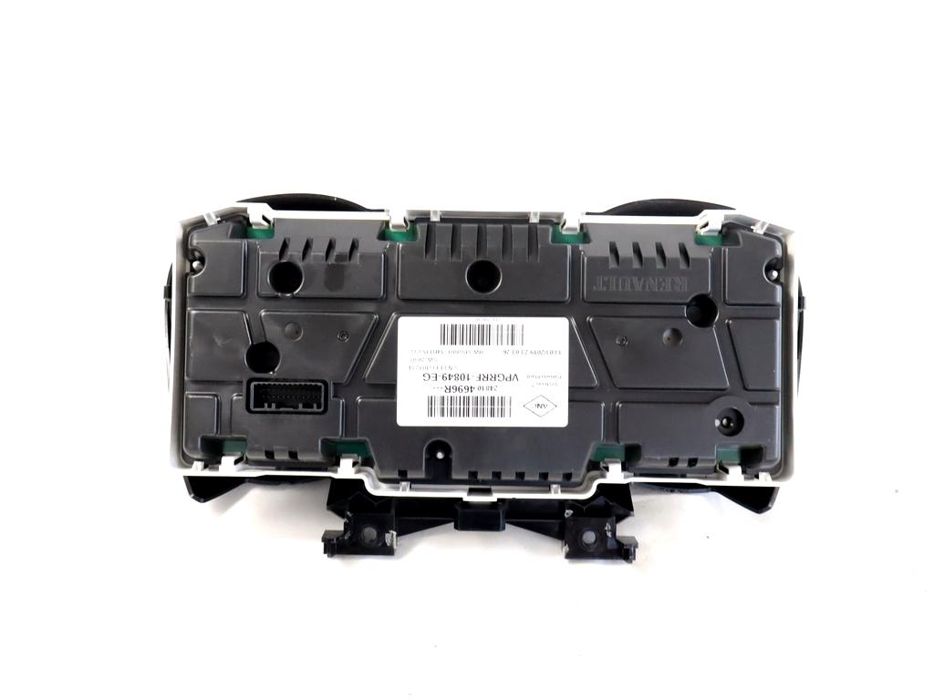 248104696R QUADRO STRUMENTI CONTACHILOMETRI RENAULT CLIO 0.9 B 56KW 5M 5P (2019) RICAMBIO USATO