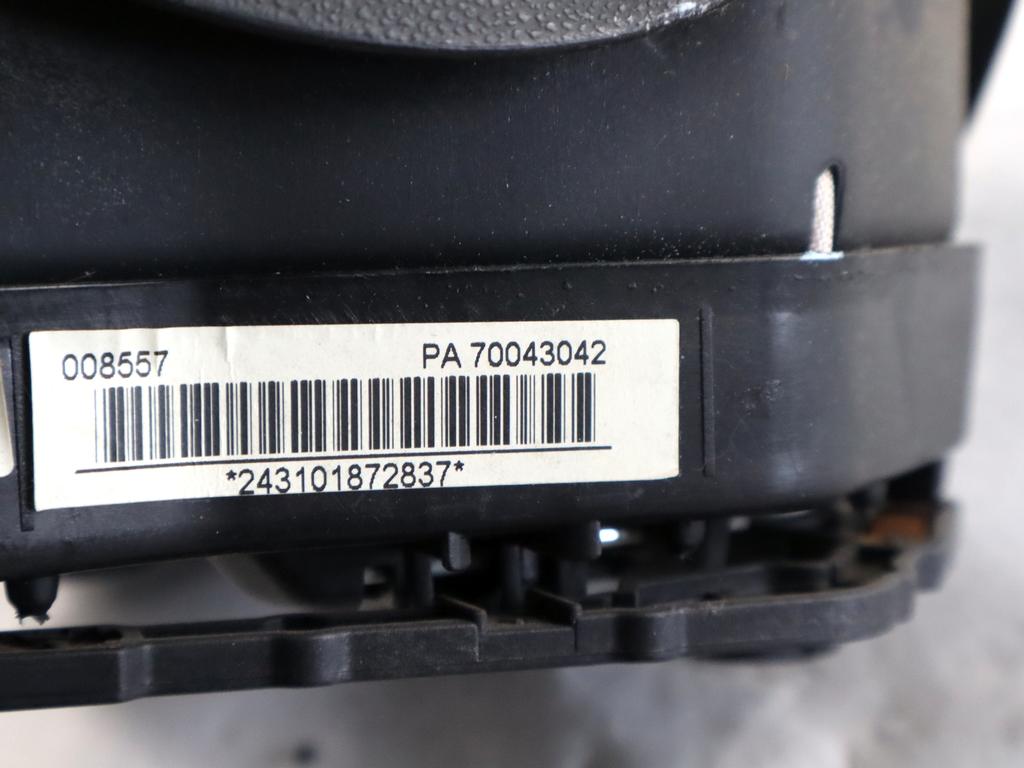 735516201 AIRBAG VOLANTE GUIDATORE FIAT PUNTO EVO 1.3 D 55KW 5M 5P (2010) RICAMBIO USATO