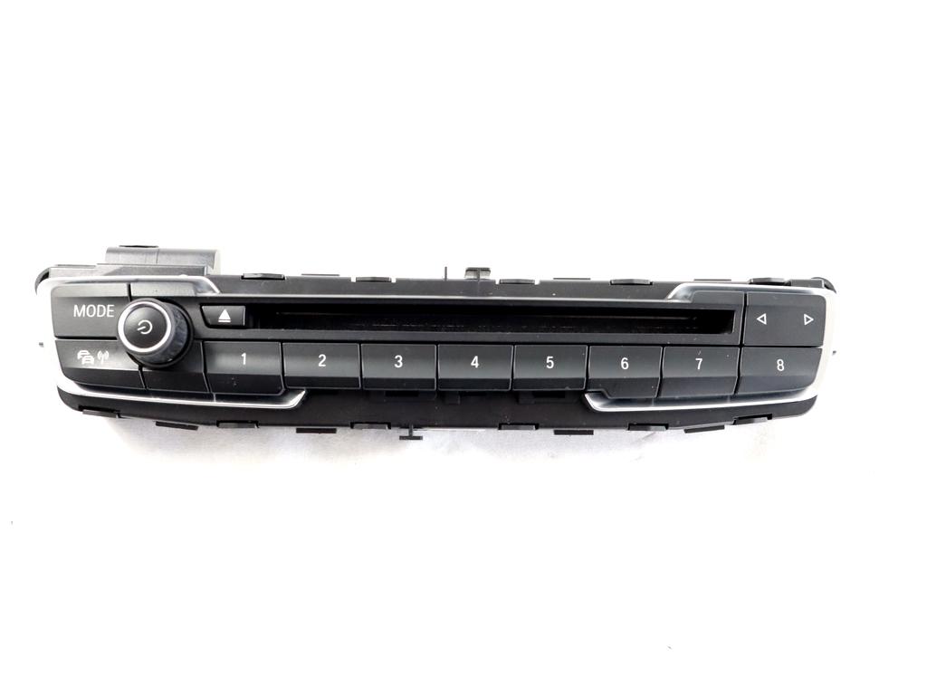 61359357781 GRUPPO DI COMANDO AUTORADIO BMW SERIE 2 216D F45 ACTIVE TOURER 1.5 D 85KW 6M 5P (2015) RICAMBIO USATO