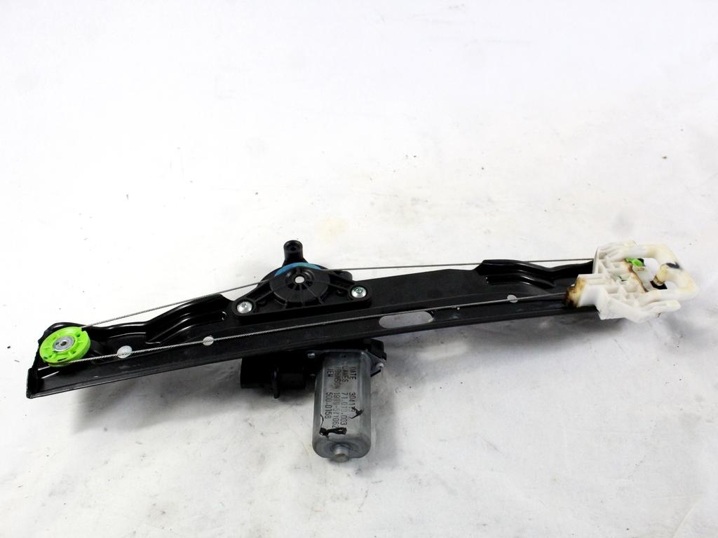 2574207 MOTORINO MECCANISMO ALZA-VETRO ALZA-CRISTALLO PORTA POSTERIORE SINISTRA BMW SERIE 2 216D F45 ACTIVE TOURER 1.5 D 85KW 6M 5P (2015) RICAMBIO USATO 67627354890