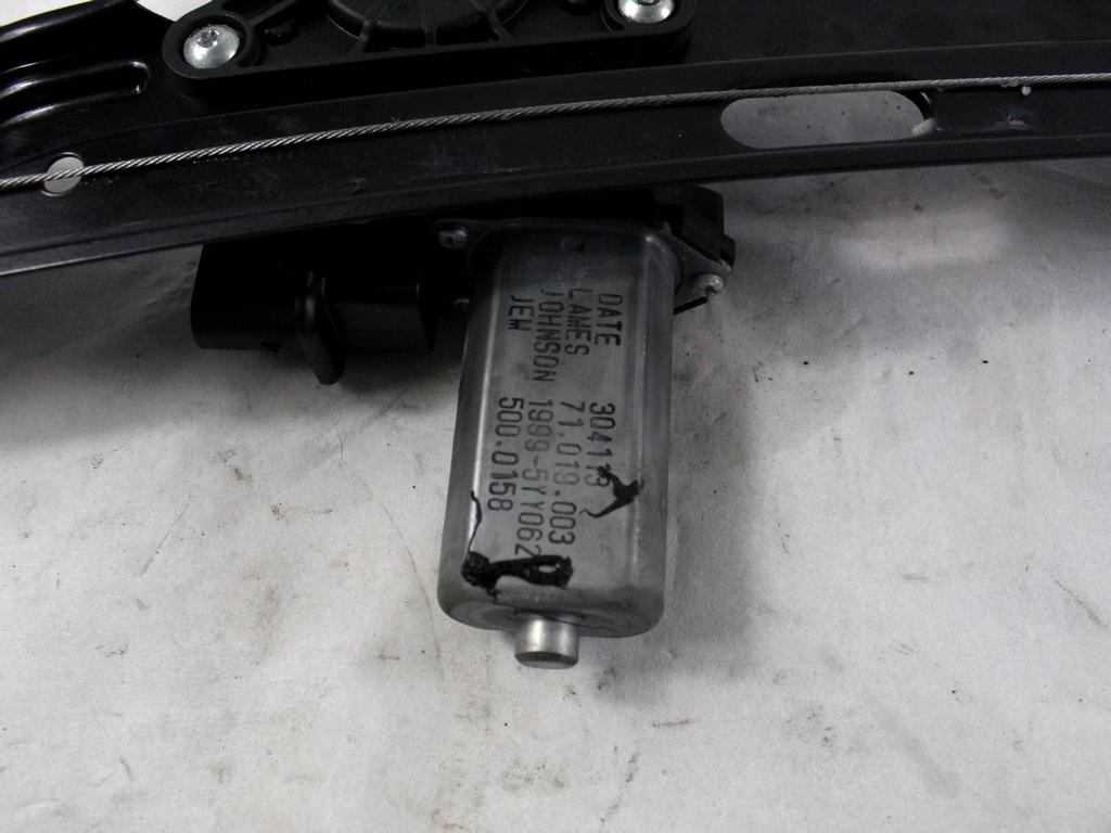 2574207 MOTORINO MECCANISMO ALZA-VETRO ALZA-CRISTALLO PORTA POSTERIORE SINISTRA BMW SERIE 2 216D F45 ACTIVE TOURER 1.5 D 85KW 6M 5P (2015) RICAMBIO USATO 67627354890