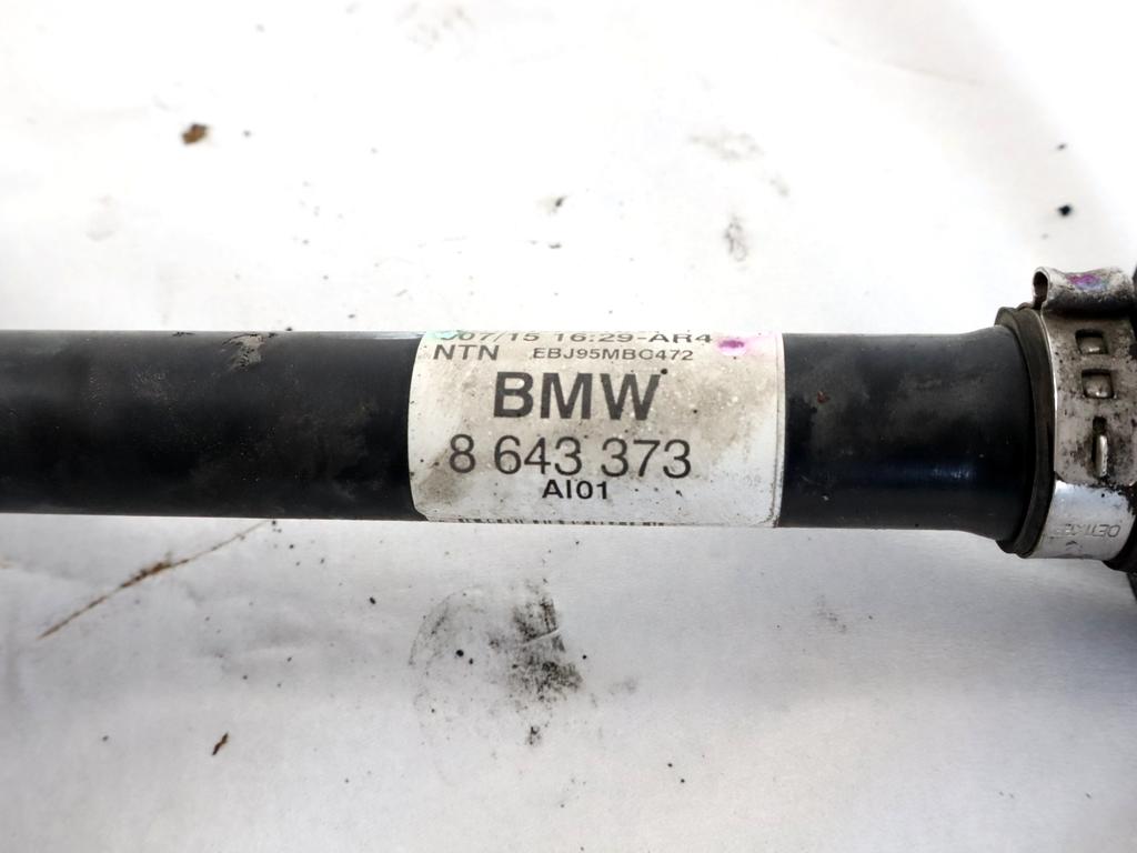 8643373 SEMIASSE SEMIALBERO ANTERIORE SINISTRO BMW SERIE 2 216D F45 ACTIVE TOURER 1.5 D 85KW 6M 5P (2015) RICAMBIO USATO