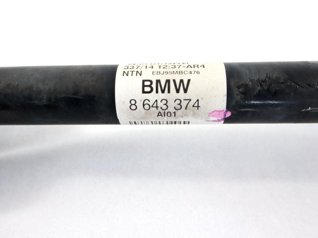 8643374 SEMIASSE SEMIALBERO ANTERIORE DESTRO CON GIUNTO BMW SERIE 2 216D F45 ACTIVE TOURER 1.5 D 85KW 6M 5P (2015) RICAMBIO USATO