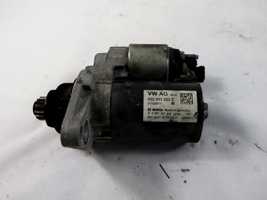 02Z911023E MOTORINO AVVIAMENTO VOLKSWAGEN MAGGIOLINO 1.4 B 118KW 6M 3P (2014) RICAMBIO USATO