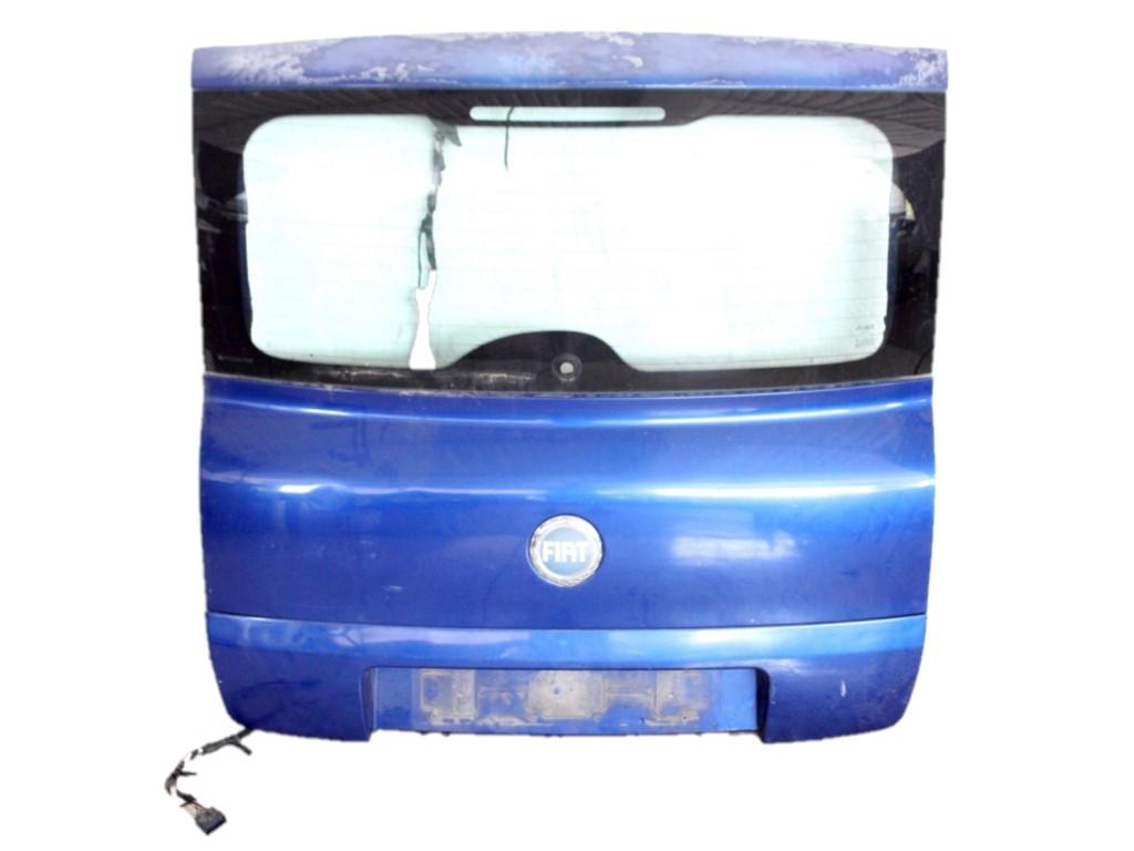 51731623 PORTELLONE COFANO POSTERIORE BAULE FIAT MULTIPLA 1.6 M 76KW 5M 5P (2007) RICAMBIO USATO CON LUNOTTO TERMICO