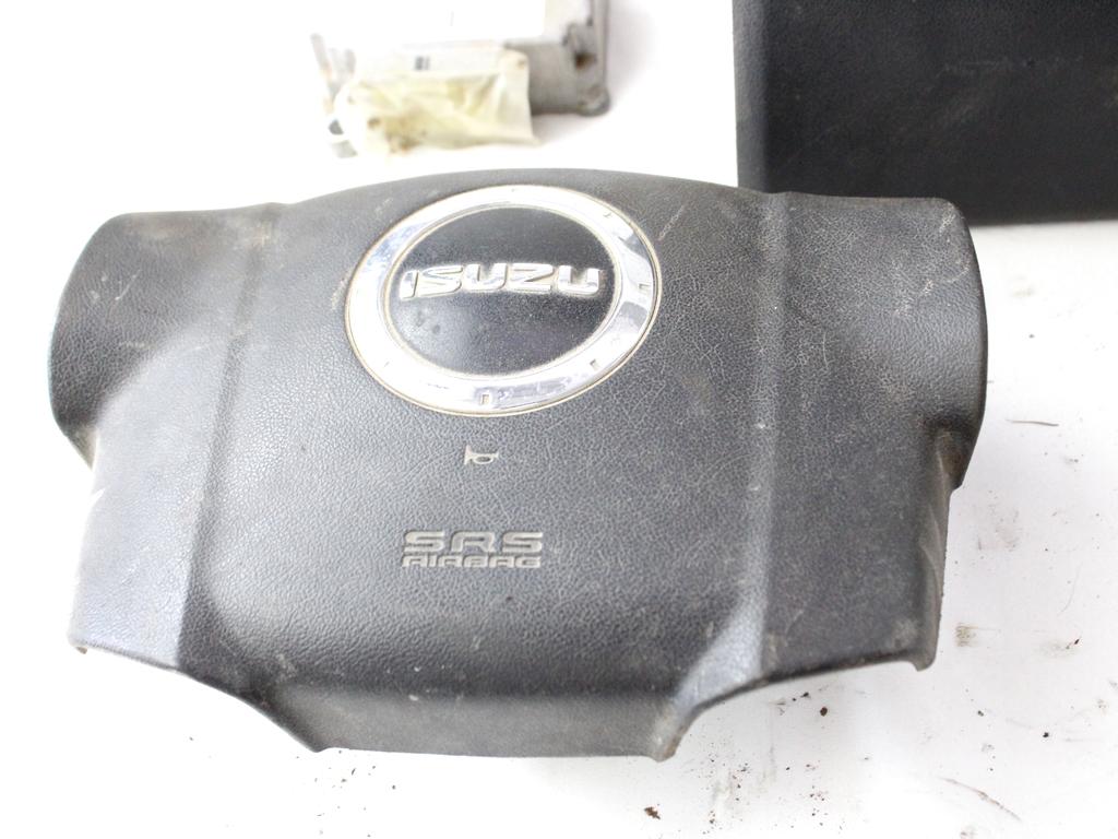 8980397260 KIT AIRBAG ISUZU D-MAX 3.0 D 4X4 120KW 5M 2P (2009) RICAMBIO USATO CON AIRBAG VOLANTE, AIRBAG PASSEGGERO 8973978450 8974220620 5WK43680